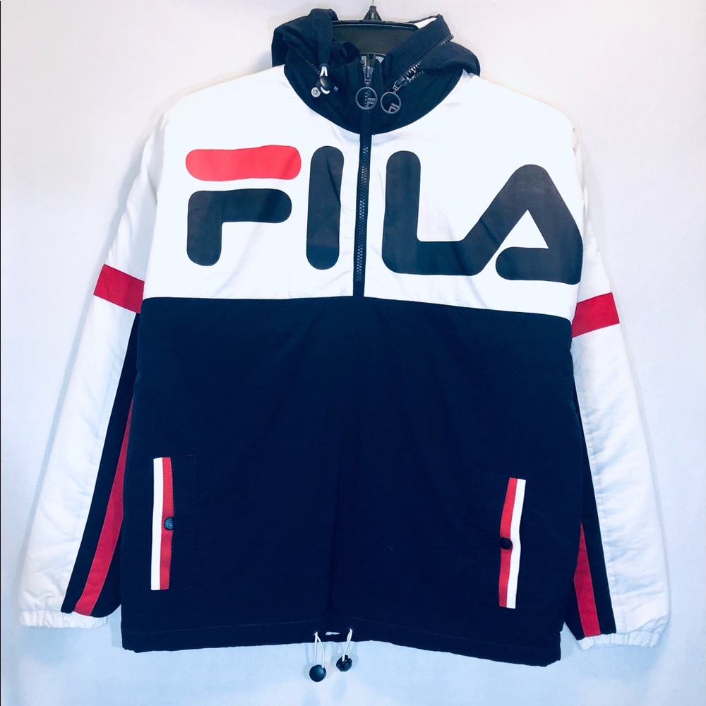 NWT Fila Women’s Brielle Nylon Color Block Jacket